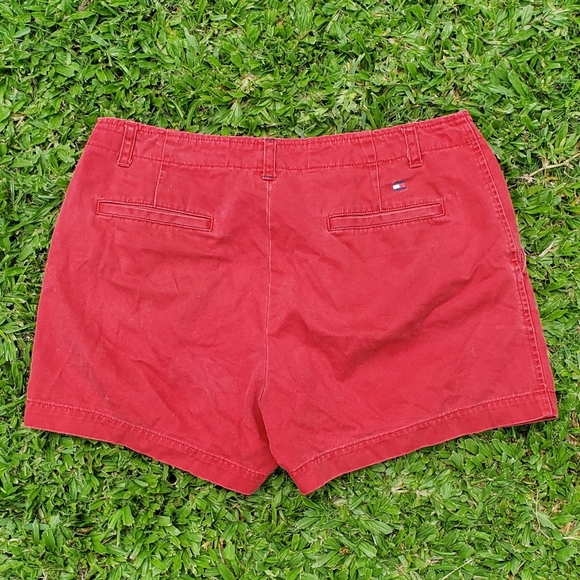 Red Tommy Hilfiger Shorts - Picture 2 of 5